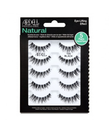ARDELL NATURAL LASHES 120 MULTIPACK 5 PA...
