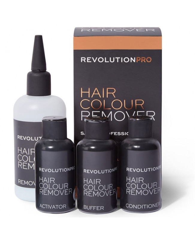 REVOLUTION PRO HAIR COLOUR REMOVER KIT 4x60ML